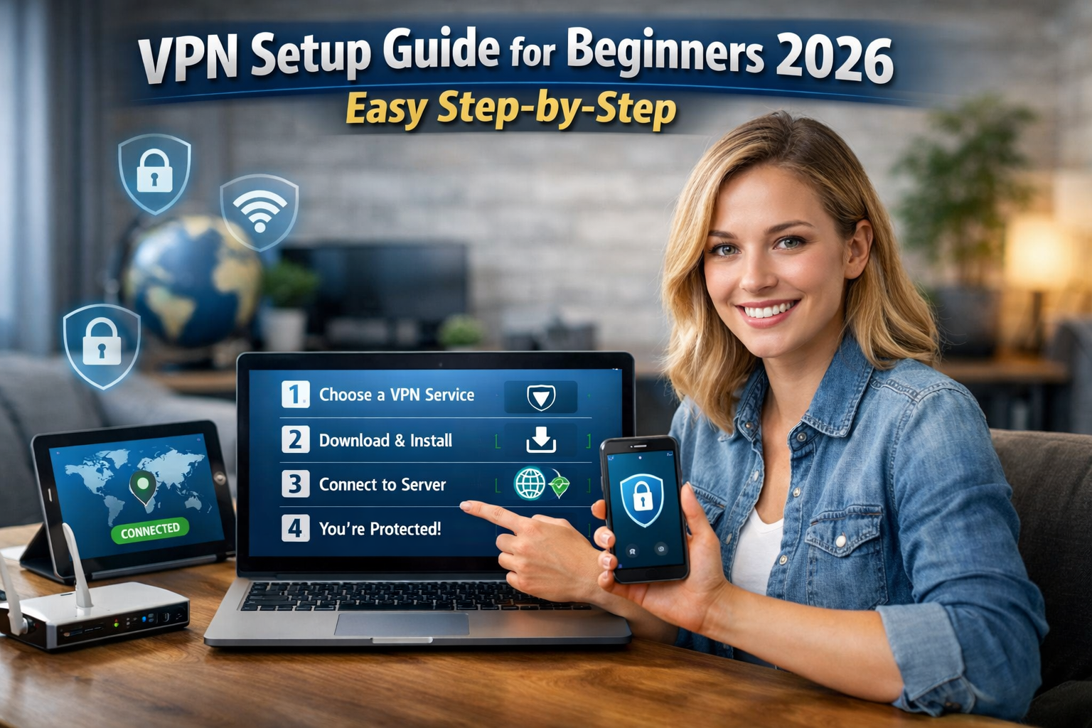 VPN Setup Guide for Beginners 2026: Easy Step-by-Step