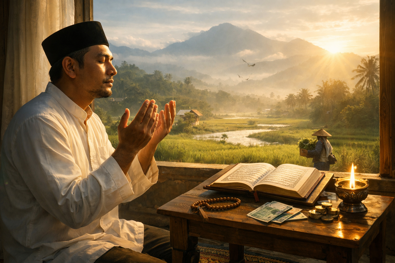 Doa Agar Rezeki Berkah dan Lancar Setiap Hari