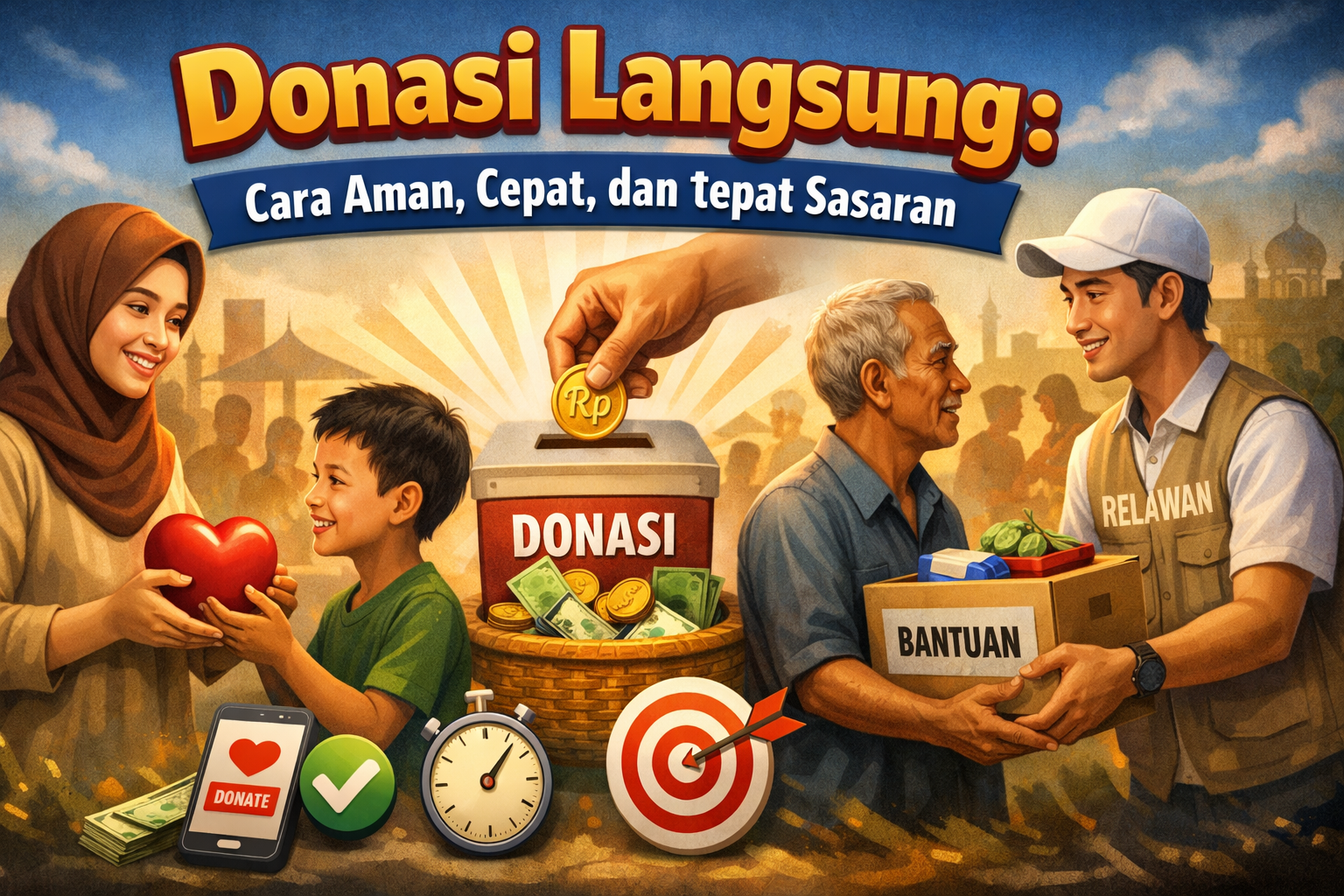 Donasi Langsung: Cara Aman, Cepat, dan Tepat Sasaran