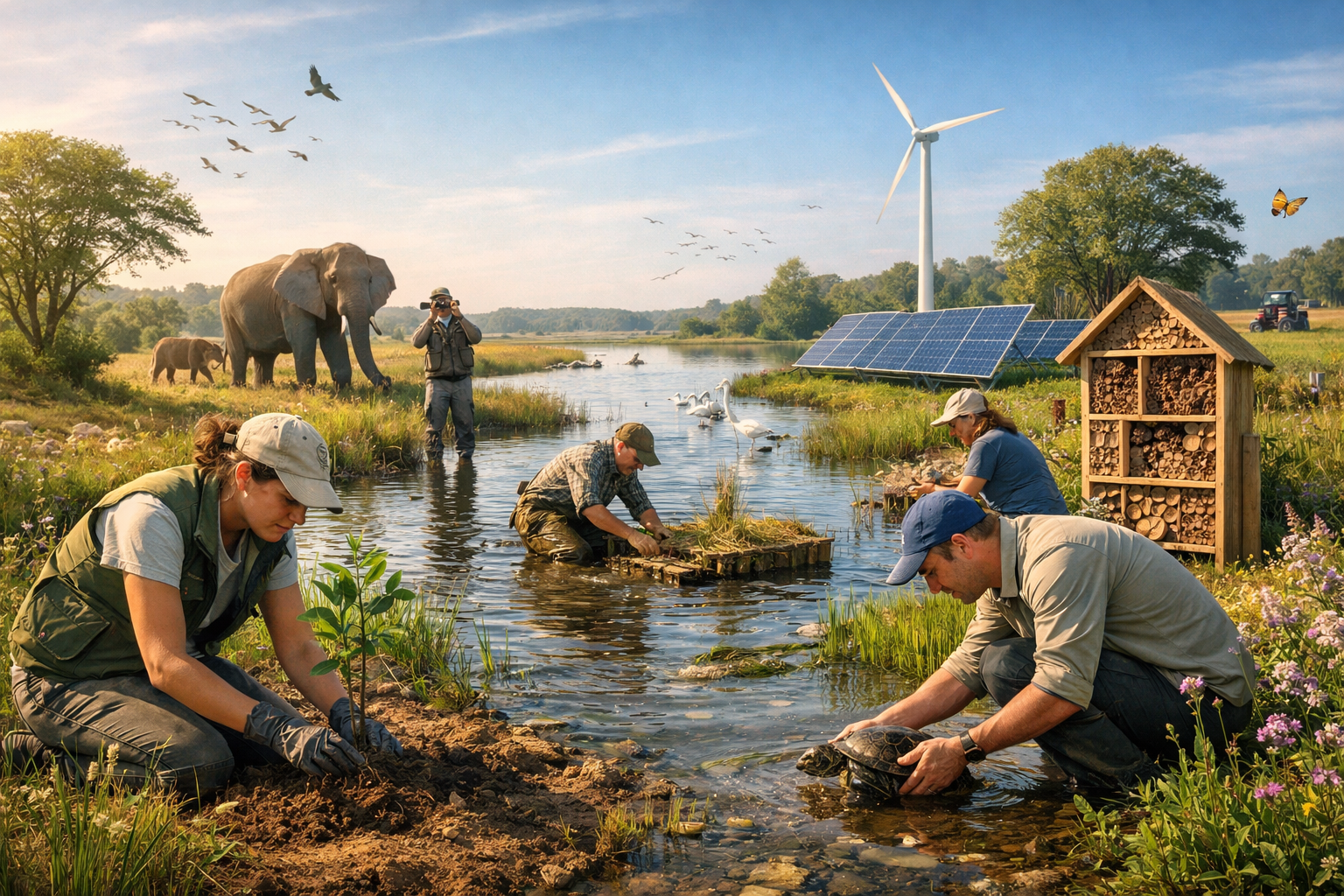 Conservation Solutions for Habitat Loss: Practical Actions Now