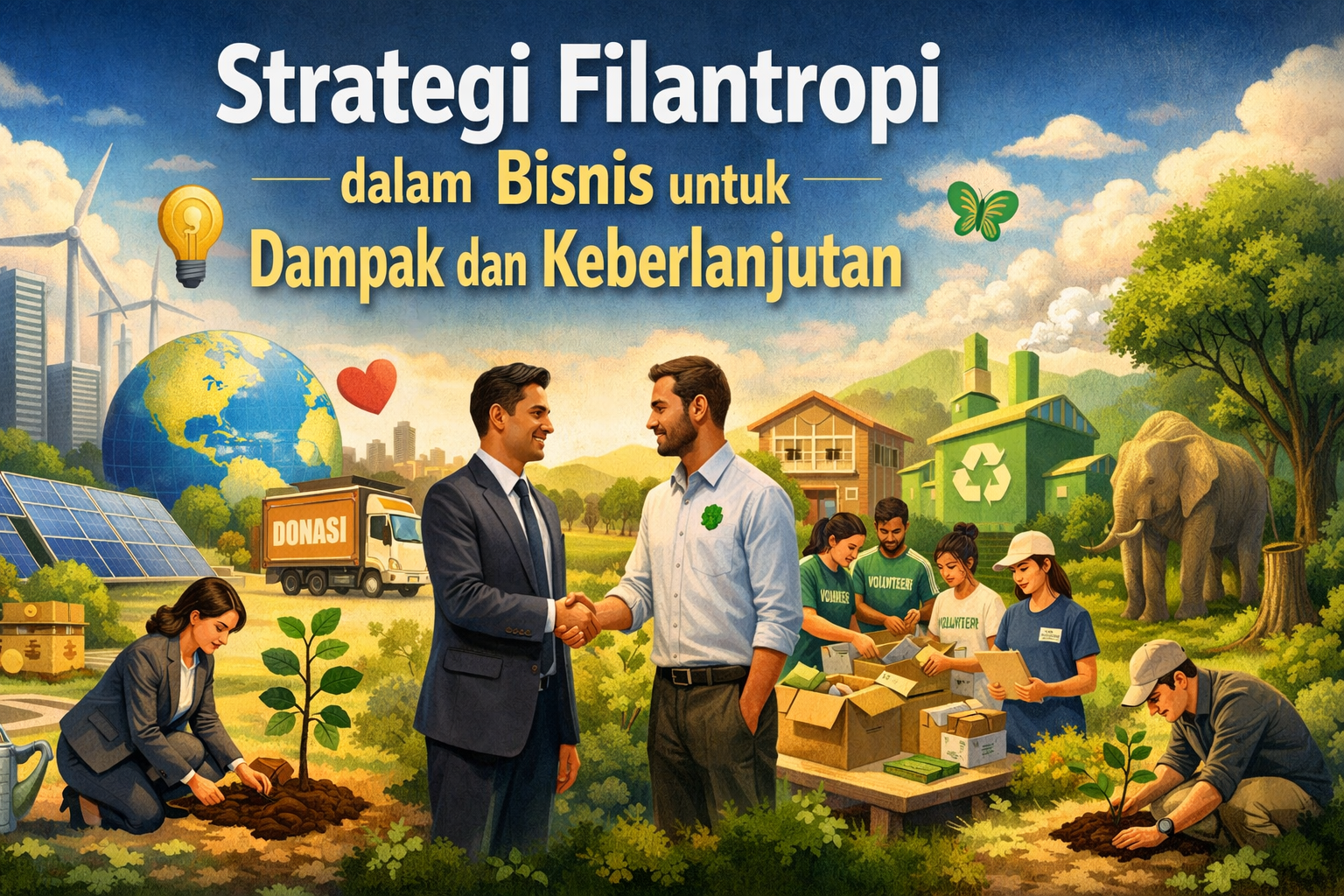 Strategi Filantropi dalam Bisnis untuk Dampak dan Keberlanjutan