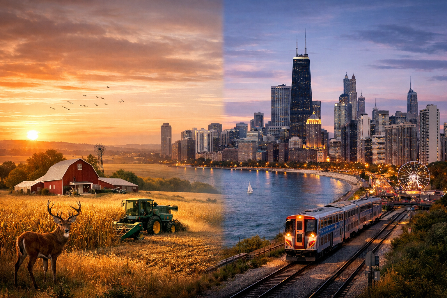 Iowa vs Illinois: A Comprehensive Comparison of Both States