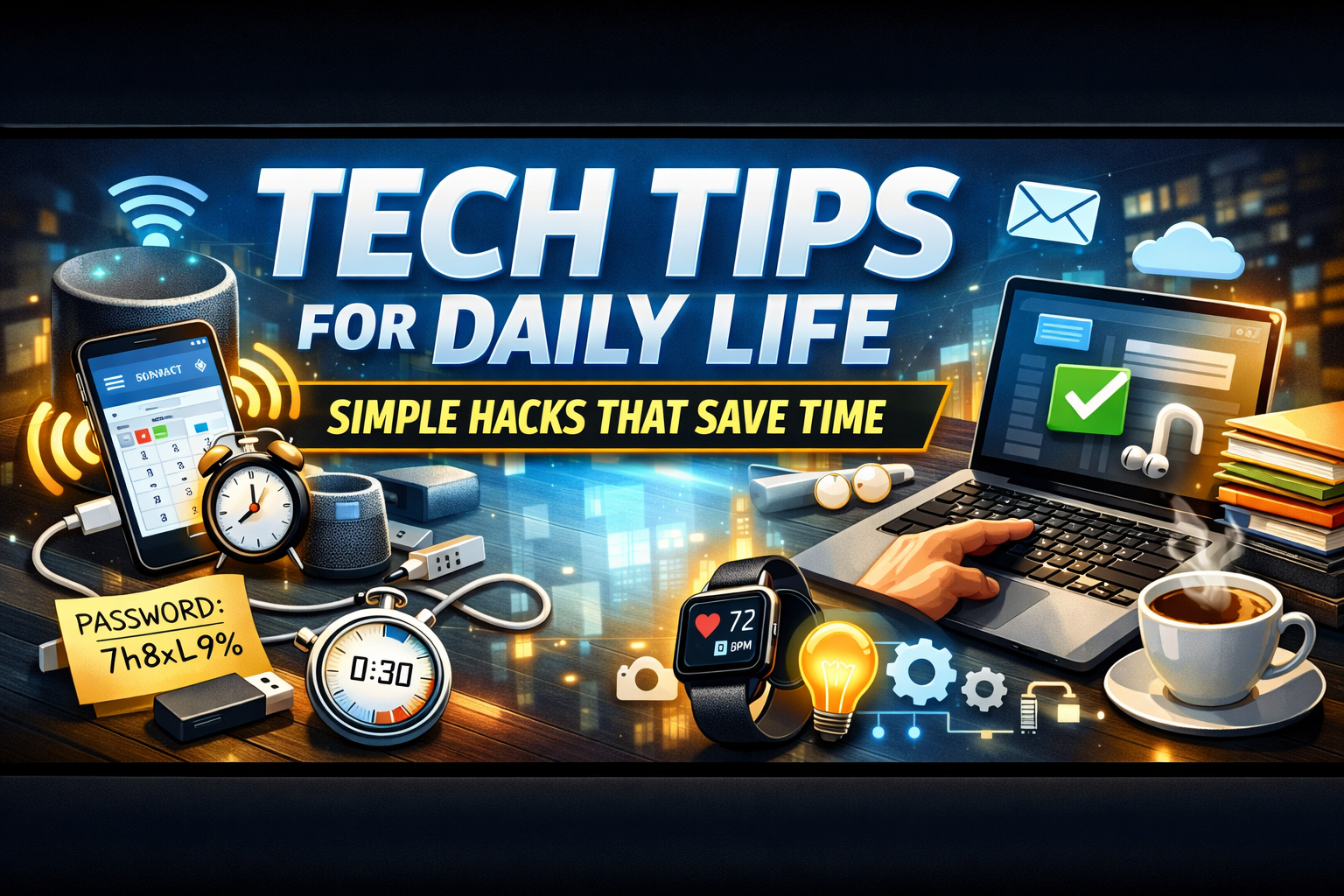 Tech Tips for Daily Life: Simple Hacks That Save Time