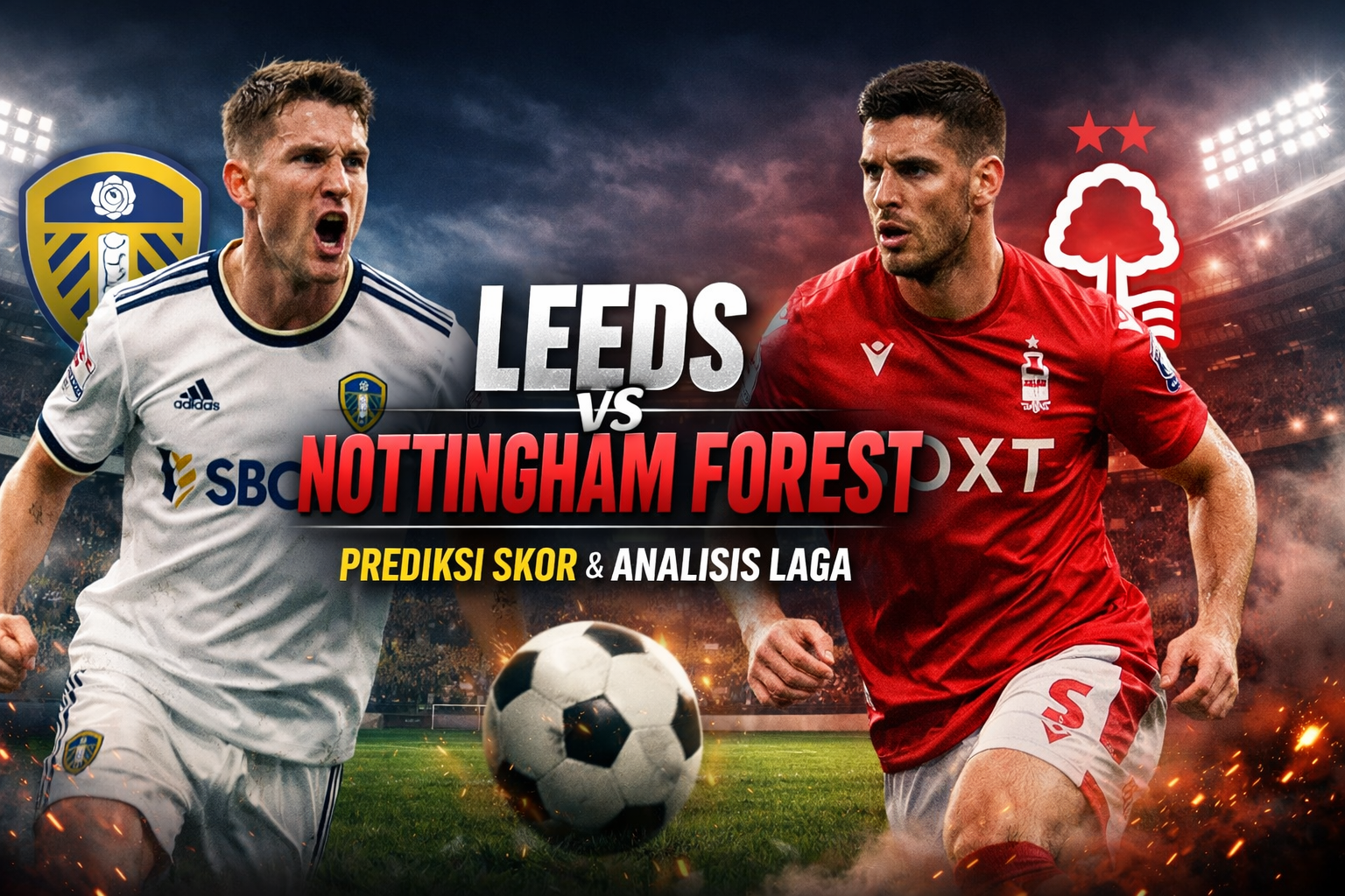 Leeds vs Nottingham Forest: Prediksi Skor dan Analisis Laga