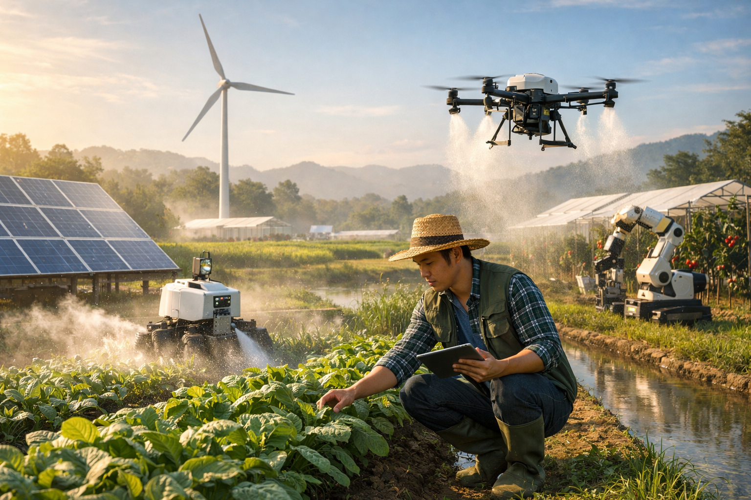 Inovasi Penggunaan Teknologi Hijau untuk Pertanian yang Berkelanjutan