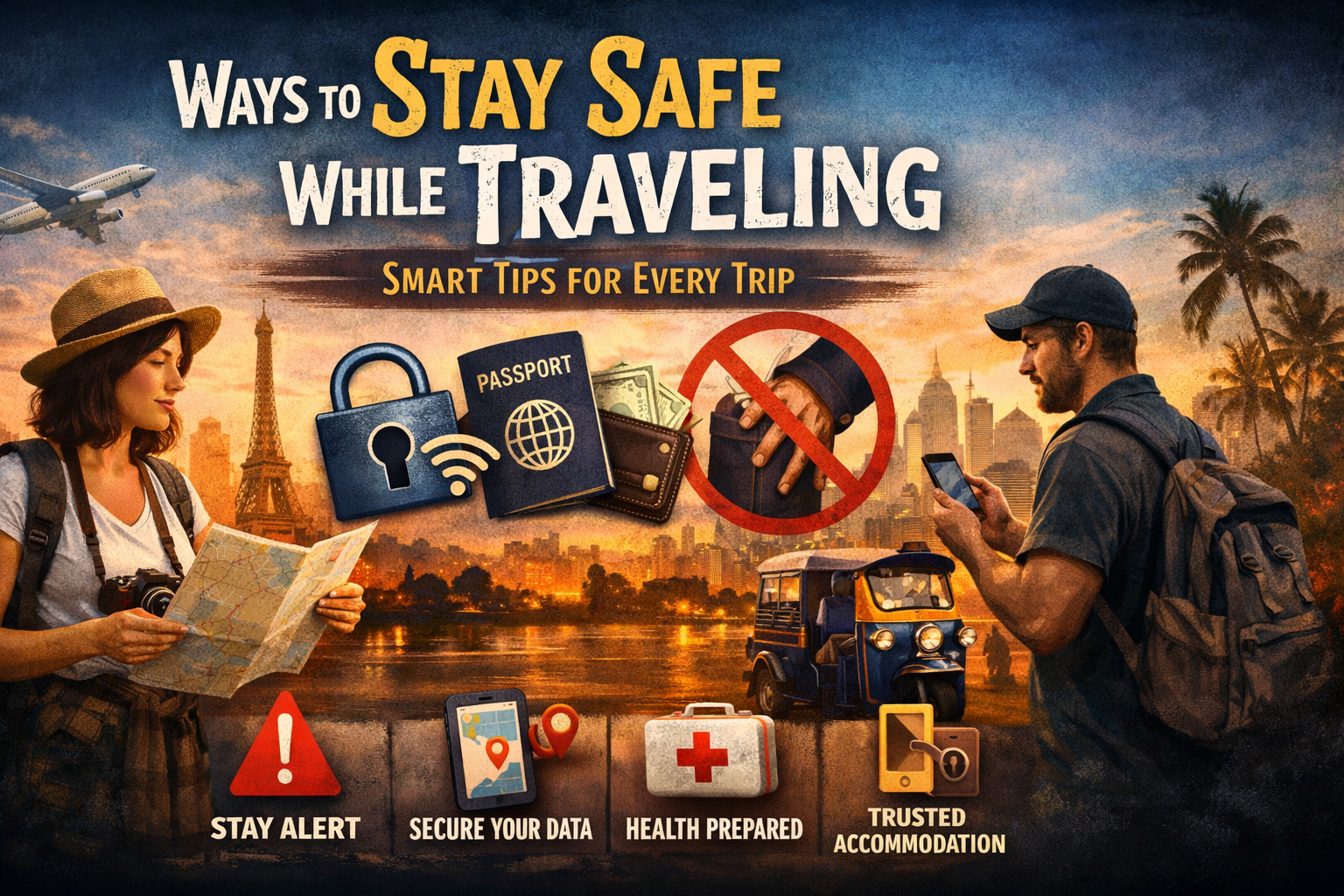 Ways to Stay Safe While Traveling: Smart Tips for Every Trip
