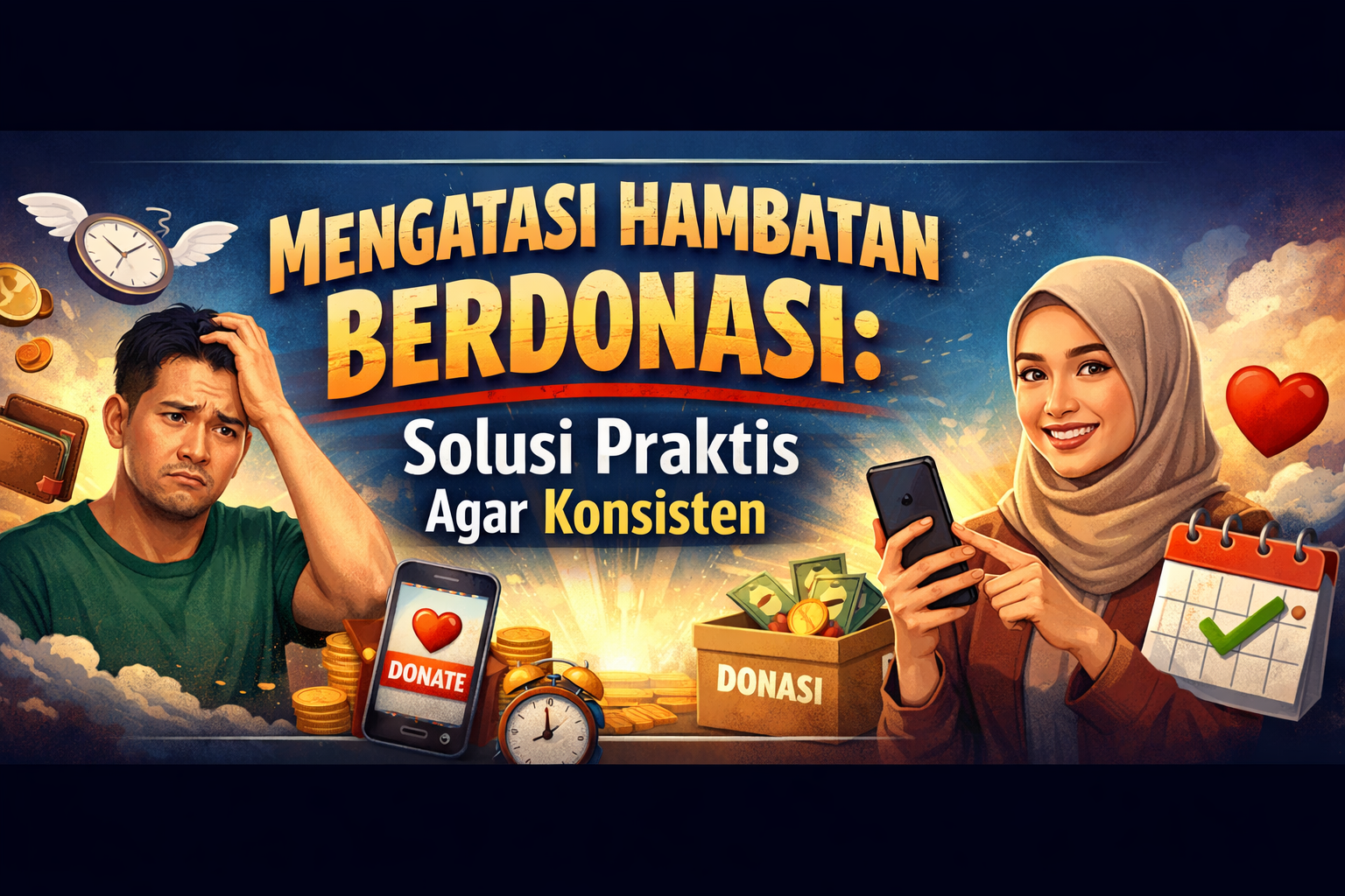 Mengatasi Hambatan Berdonasi: Solusi Praktis Agar Konsisten