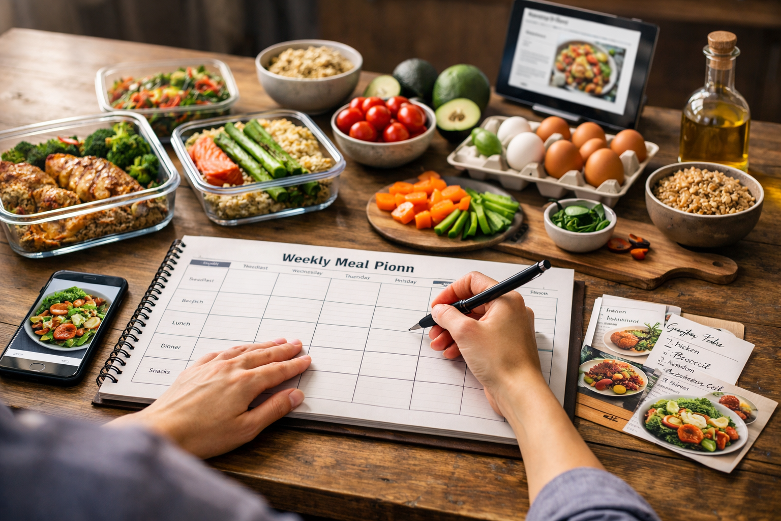 How to Create a Weekly Meal Plan That Actually Works