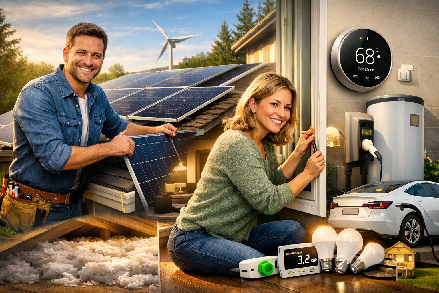 Steps to Improve Home Energy Efficiency and Cut Power Bills