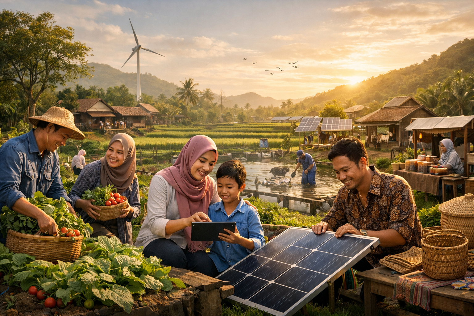 Model Pemberdayaan Ekonomi Masyarakat Berkelanjutan