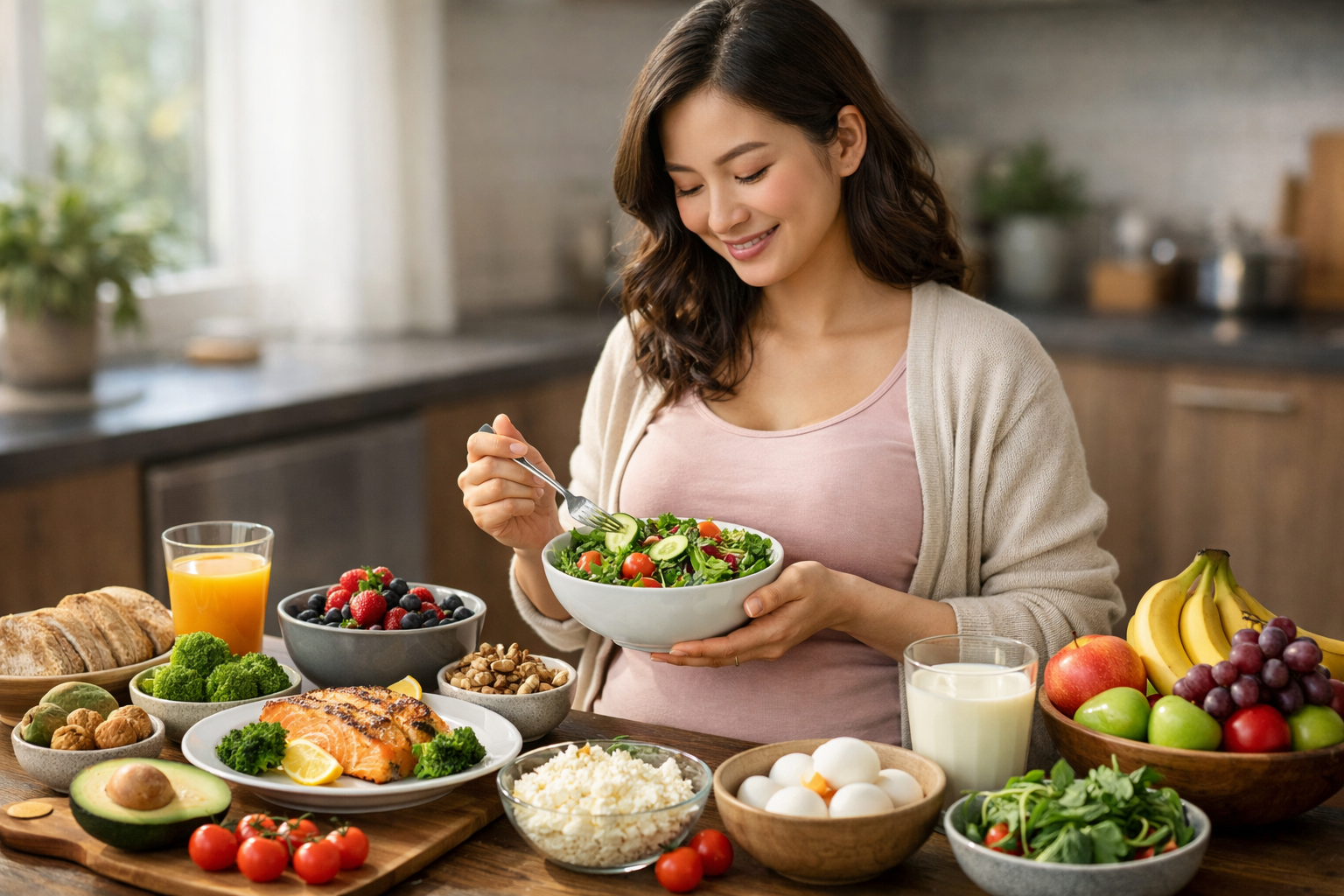 Pilihan Makanan Sehat untuk Ibu Hamil yang Bergizi dan Aman