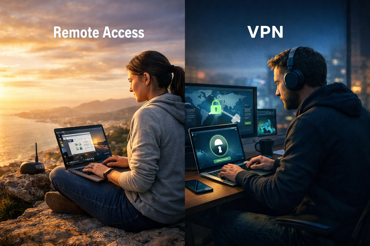 Remote Access vs VPN: Which Is Safer for Work From Anywhere?
