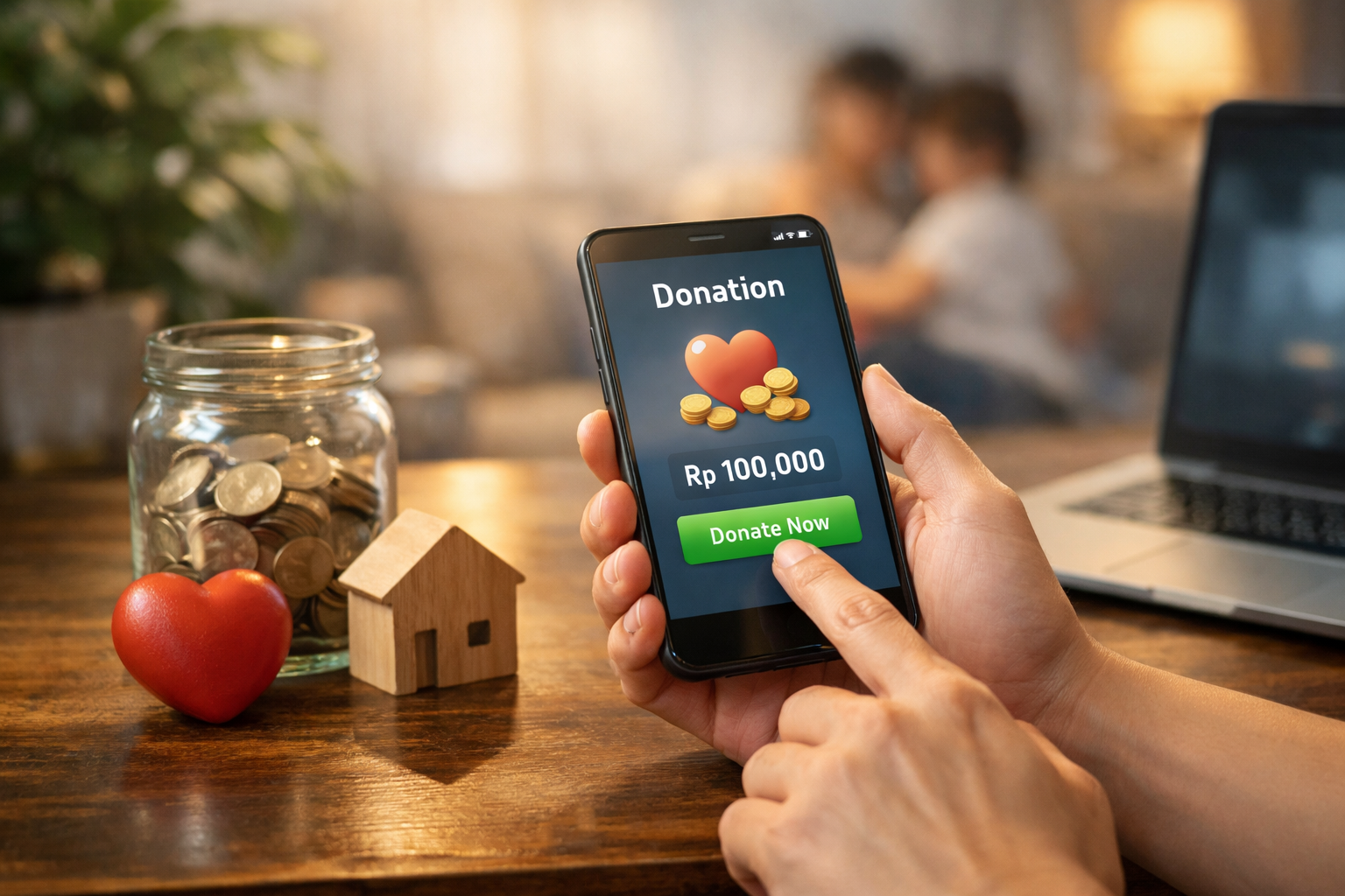 Donasi via Aplikasi: Cara Praktis Berbagi Online