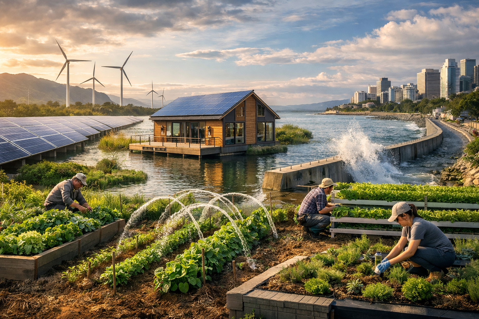 Practical Climate Change Adaptation Methods for a Sustainable Future