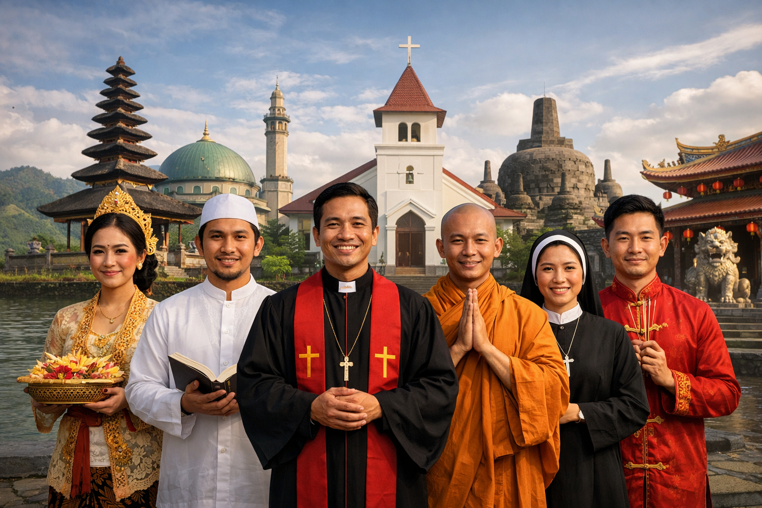 Contoh Agama di Indonesia dan Penjelasan Singkatnya