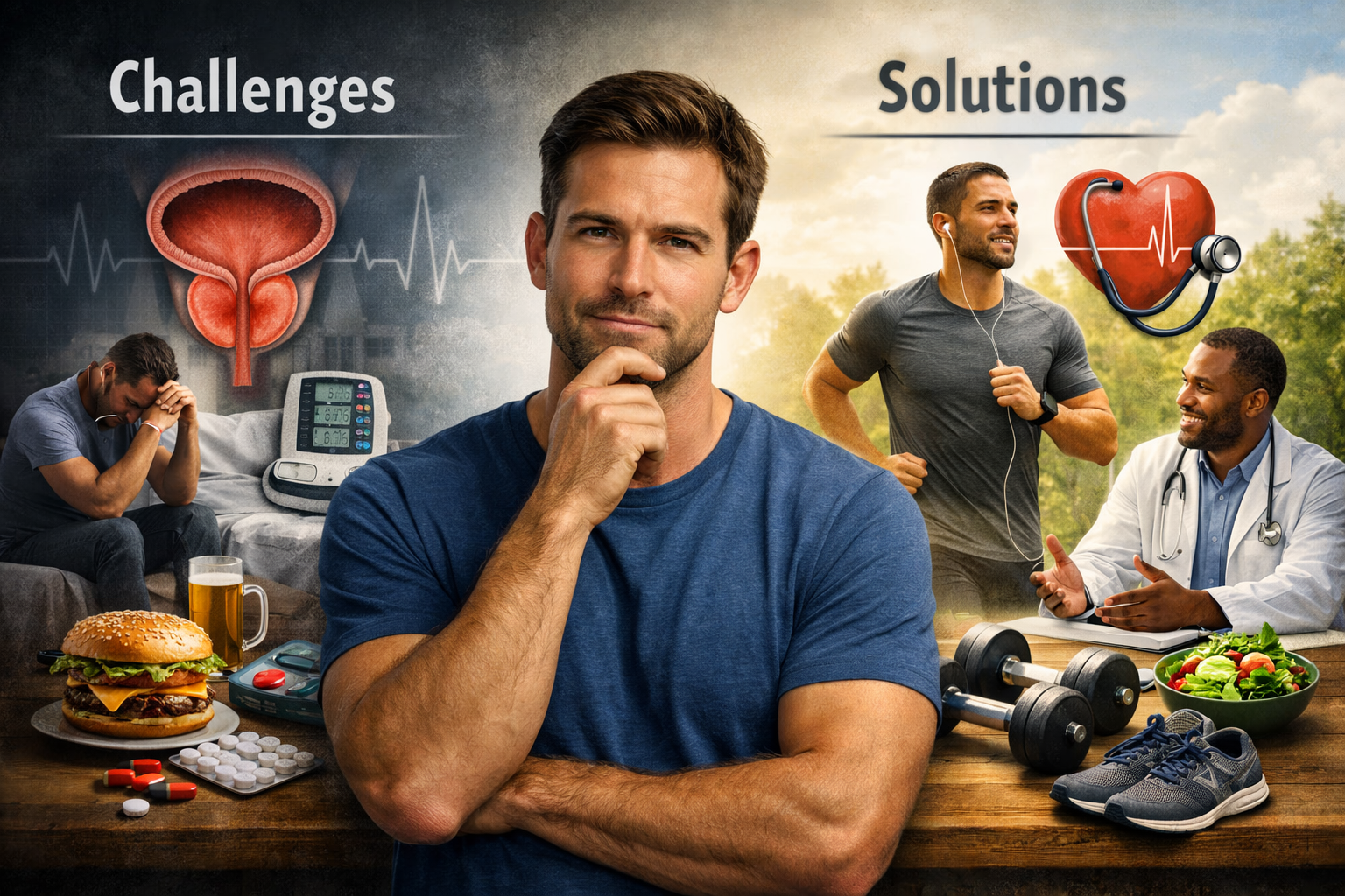 Men's Health Challenges and Solutions: A Practical Guide