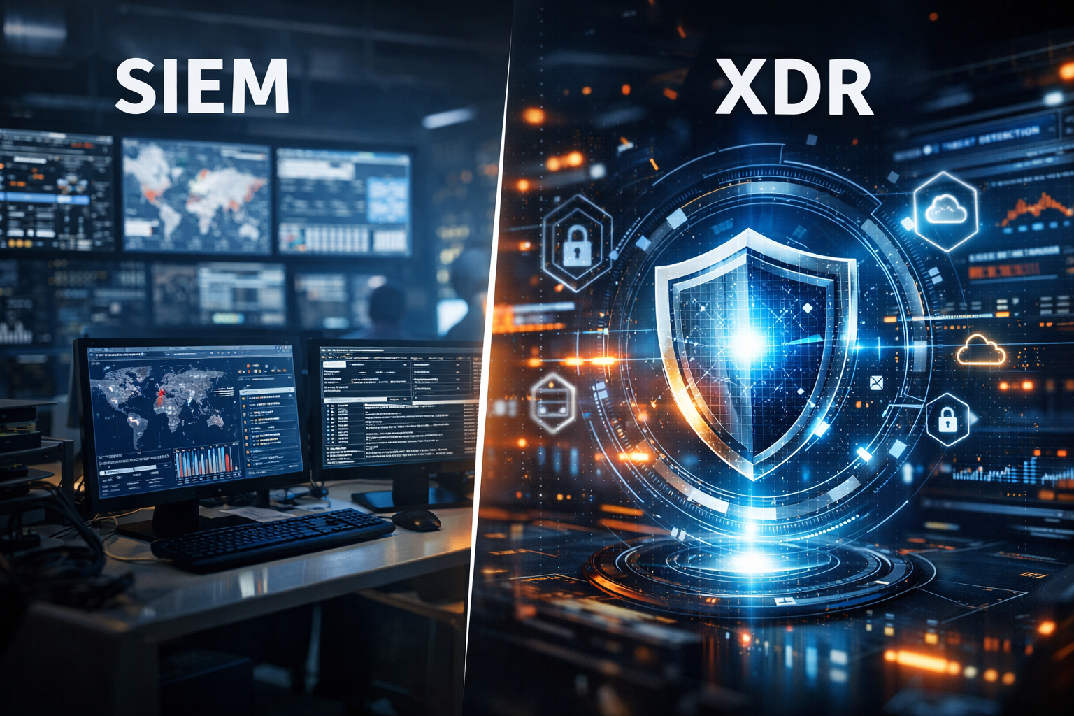 SIEM vs XDR Comparison Guide: Key Differences Explained