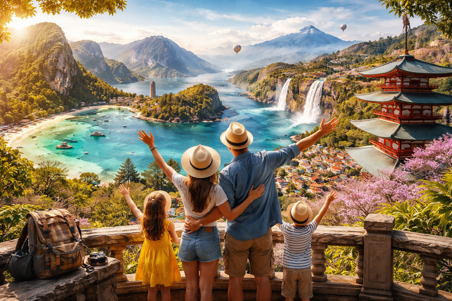 Pemandangan Terbaik untuk Keluarga: 7 Destinasi Liburan yang Wajib Dikunjungi