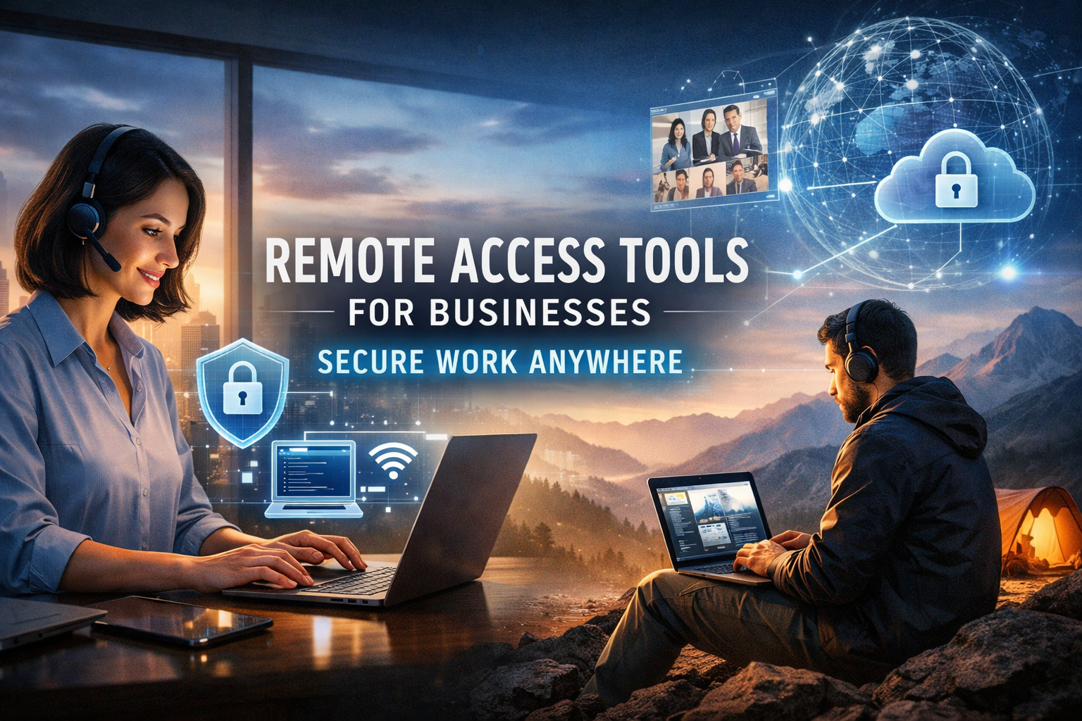 Remote Access Tools for Businesses: Secure Work Anywhere