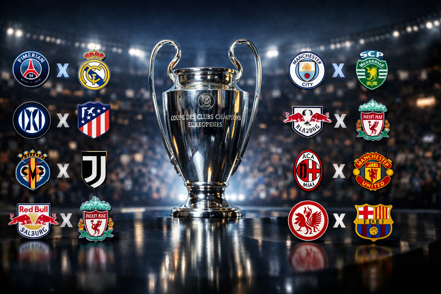 Hasil Drawing 16 Besar Liga Champions: Siapa Saja yang Lolos?