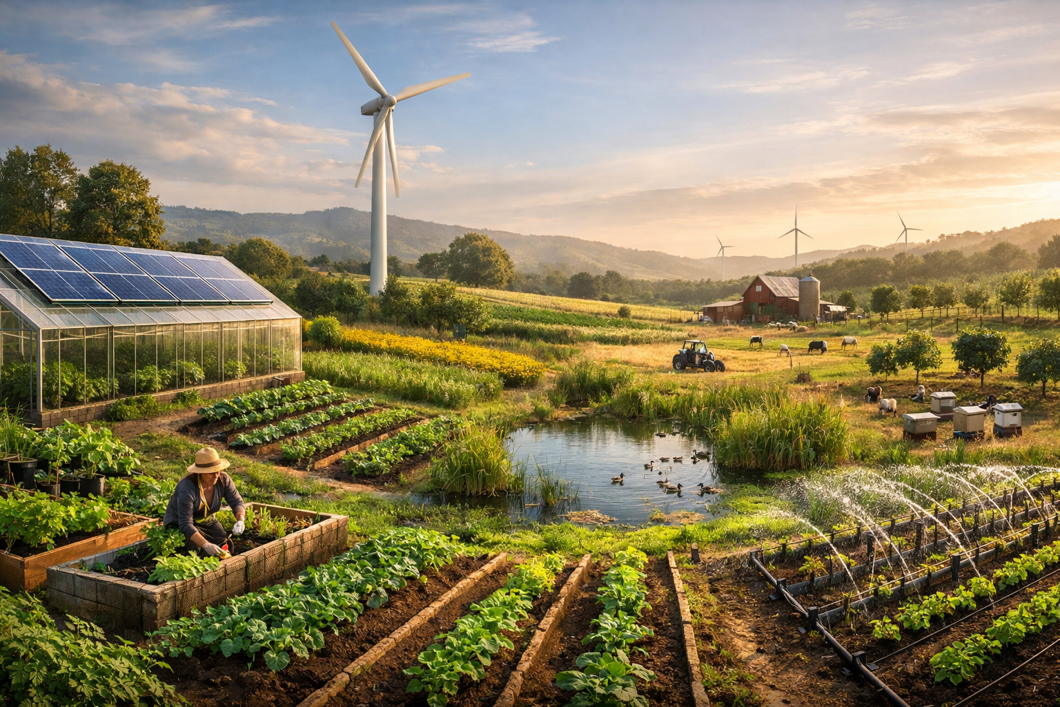 Sustainable Agriculture Methods for Long-Term Food Security